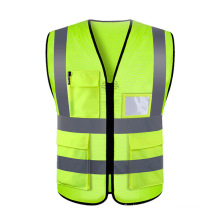 ANSI 2 High Visibility Security Uniform  Reflective Vest Safety Roadblock Reflective Vest